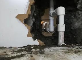 皇姑厨房下水管道漏水检测